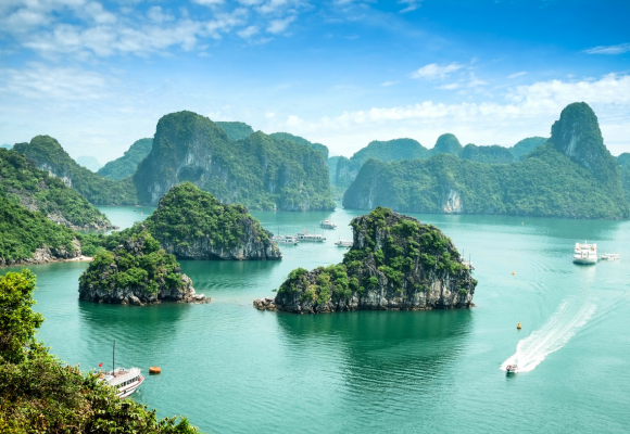 Panorama of Vietnam & Cambodia