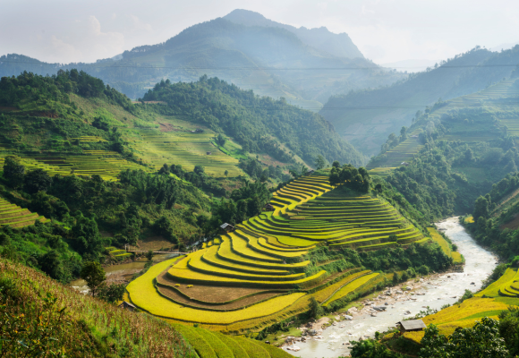 Panorama of Vietnam & Cambodia